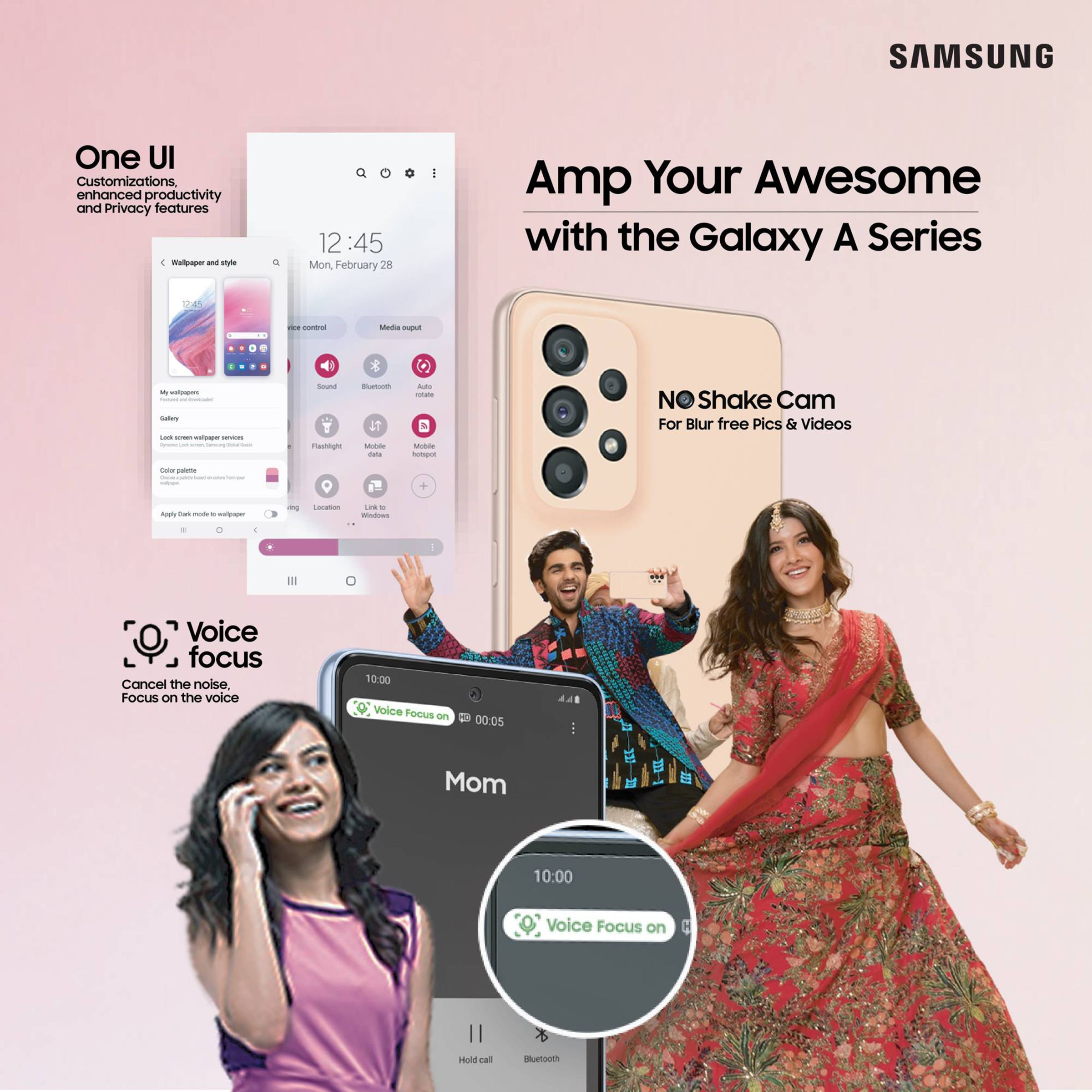 Buy Samsung Galaxy A73 5G (8GB RAM, 256GB, Awesome Gray) Online - Croma